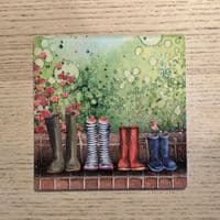 Wellies Coaster