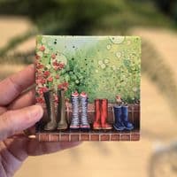 Wellies Coaster