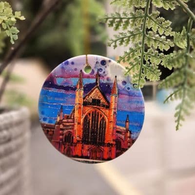 Winchester Cathedral Tree Decoration