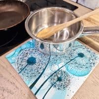 WIW 3 Dandelion Ceramic Trivet