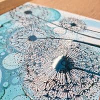WIW 3 Dandelion Ceramic Trivet