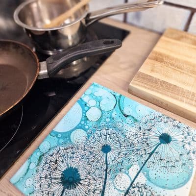 WIW 3 Dandelion Ceramic Trivet