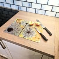 Yellow & Black 3 Dandelion Worktop Saver