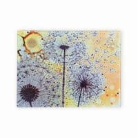 Yellow & Black 3 Dandelion Worktop Saver