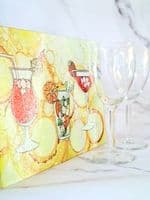 Yellow Cocktail Worktop Saver (50-WTS)