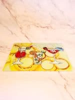 Yellow Cocktail Worktop Saver (50-WTS)