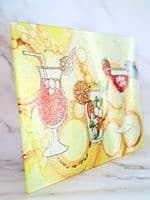 Yellow Cocktail Worktop Saver (50-WTS)