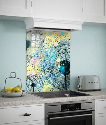Yellow Dandelion Splashback - ITW