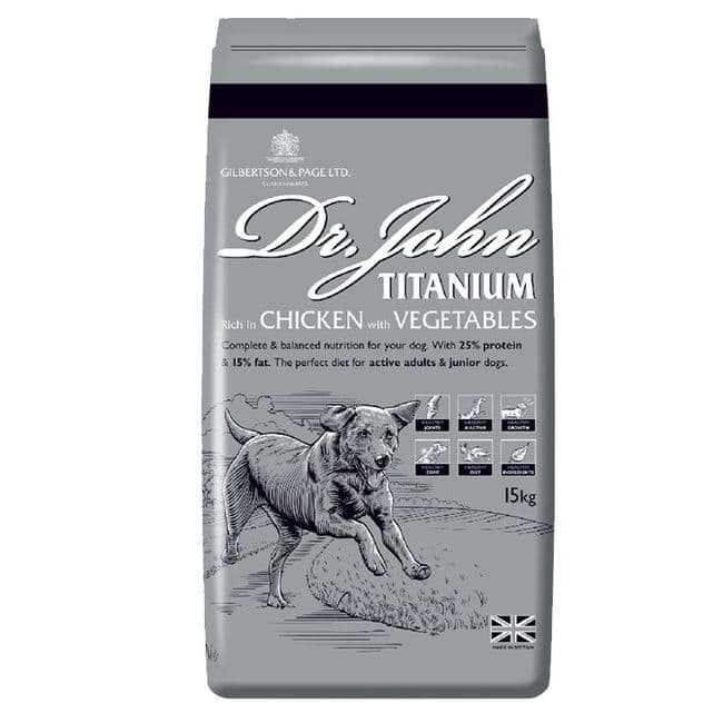Dr John Titanium Chicken with Vegetables 15kg