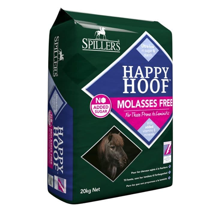 Spillers Happy Hoof Molasses Free 20kg