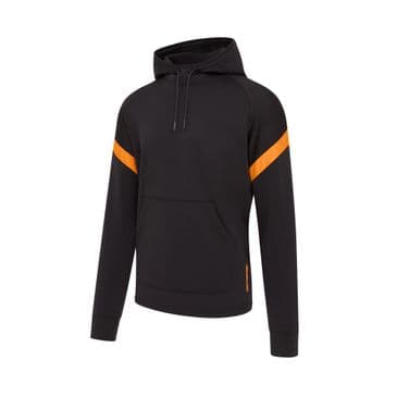 111 Kinetic Tech Hoodie - Adults (Black / Amber)