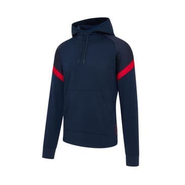 111 Kinetic Tech Hoodie - Adults (Navy/ Red)