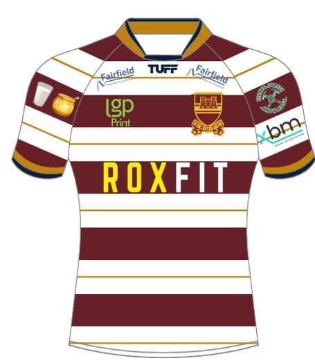2XV - Sandal Rufc Replica Adults Rugby Shirt 4-Way Stretch Straight-Fit ...