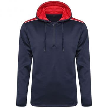 Adults Heritage Hoodie (Navy/Red)