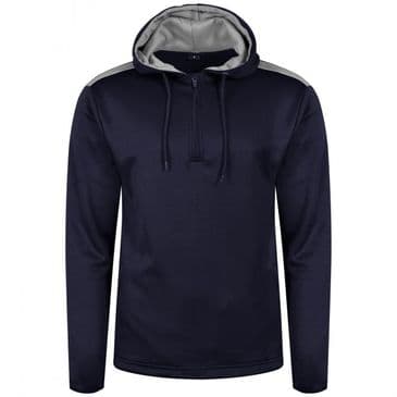 Adults Heritage Hoodie (Navy/Silver)