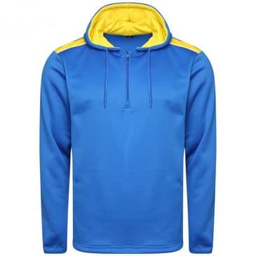 Adults Heritage Hoodie (Royal/Yellow)