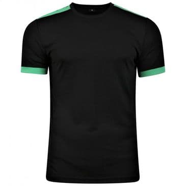 Adults Heritage T-Shirt (Black/Emerald)