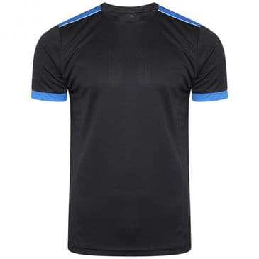 Adults Heritage T-Shirt (Black/Royal)