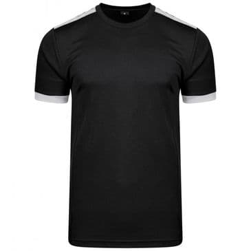 Adults Heritage T-Shirt (Black/Silver)
