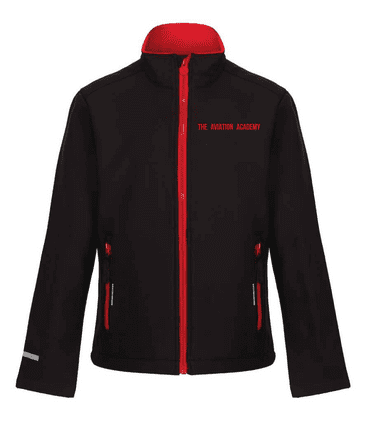 Aviation Academy Kids Ablaze Soft Shell Jacket (TRA732)