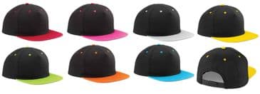 BB610C Beechfield 5 Panel Contrast Snapback