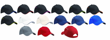 Beechfield Ultimate 5 Panel Cap with Sandwich Peak (BB15C / BC15C)