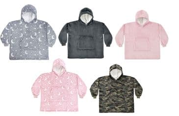 Brand Lab BH101 Kids Oversized Hooded Blanket