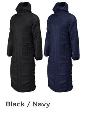 Contoured Bench Coat - Adult 827