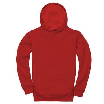 CR02K - Kids Comfort Cut Hoodie (Red)