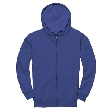 CR04K - Kids Comfort Cut Zip Hoodie (Royal)