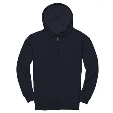CR04K - Kids Comfort Cut Zip Hoodie (True Navy)