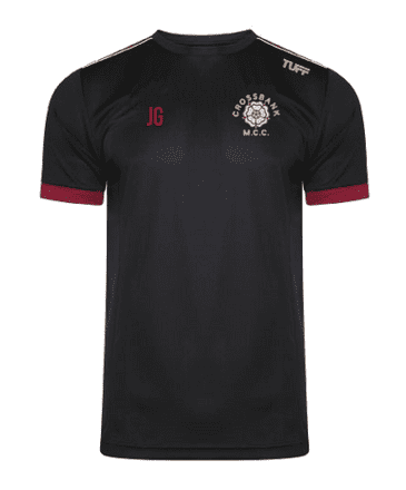 Crossbank Methodists Adults Heritage T-Shirt (Black/Maroon)