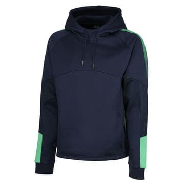Edge Pro Tech Poly Hoody - Adult (Navy / Emerald) (874)