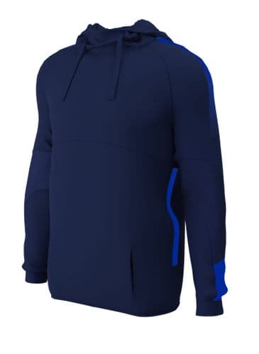 Edge Pro Tech Poly Hoody - Adult (Navy / Royal) (874)