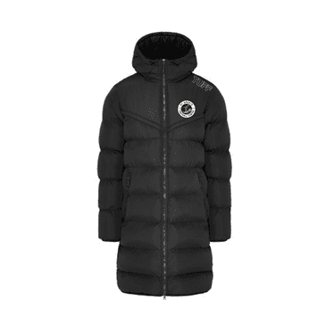 GT Sports Chevron Puffer Long Coat - Adults
