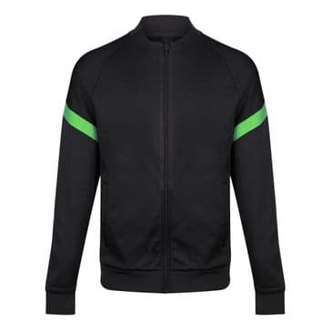 Kinetic Full Zip Top Adult (948) - Black / Emerald