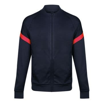 Kinetic Full Zip Top Youth (948) - Navy / Red