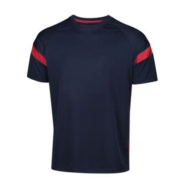 Kinetic Tech Tee Adult (946) - Navy / Red