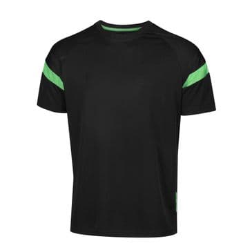 Kinetic Tech Tee Youth (946) - Black / Emerald