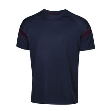 Kinetic Tech Tee Youth (946) - Navy / Maroon