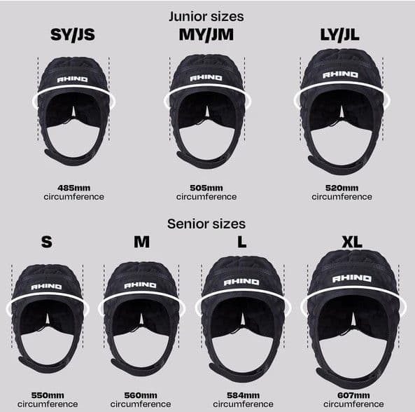 ND Sports Unisex Youth K-REY-RRP220SB Rhino Pro Head Guard Headguard - View #3