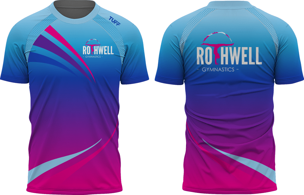 Rothwell Gymnastic Sublimated T-Shirt Female - Adult