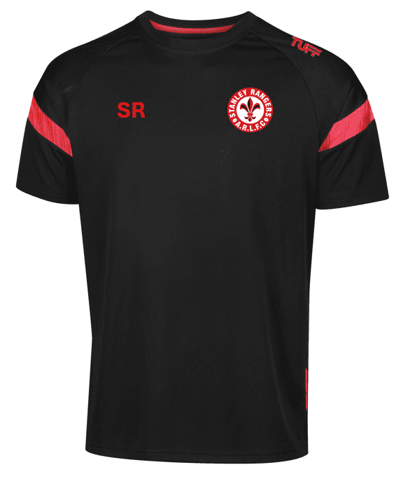 Stanley Rangers Kinetic Tech Tee Adult (946) - Black / Red