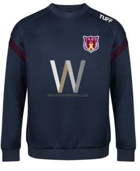 TABS Kinetic Crew Neck Tech Top Youth (928) - Navy / Maroon