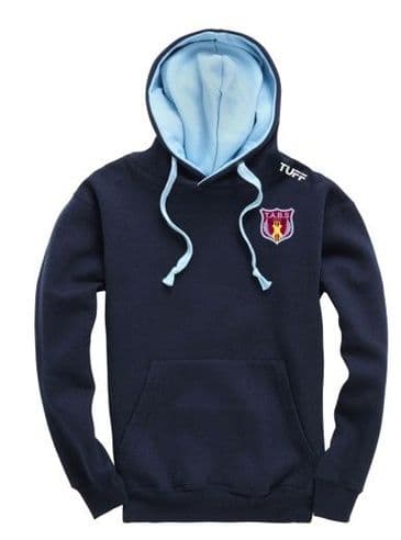 TABS - Premium contrast Hoodie (Navy/Powder Blue)