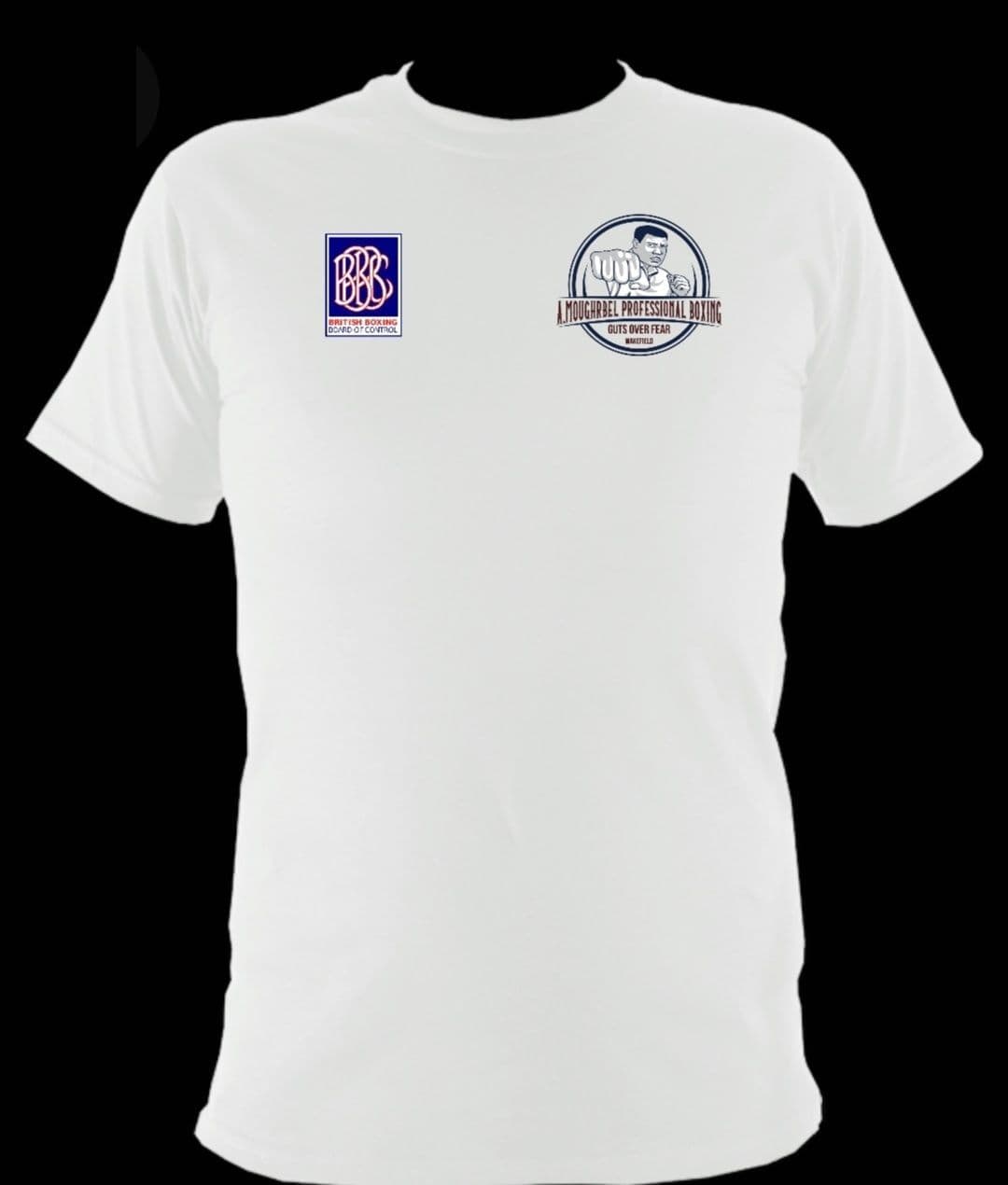 PROFESSIONAL LOGO T-SHIRT (WHITE x RED)｜メンズ