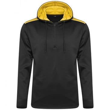 Youth Heritage Hoodie (Black/Amber)