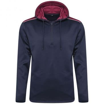 Youth Heritage Hoodie (Navy/Maroon)