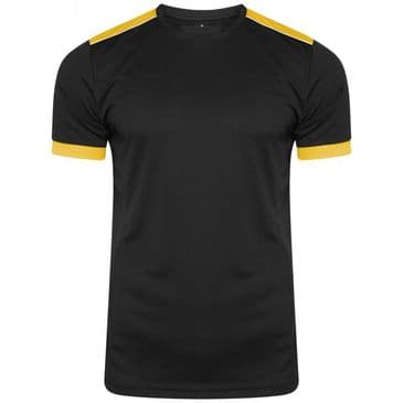 Youth Heritage T-Shirt (Black/Amber)