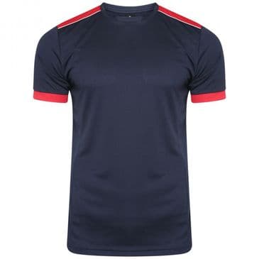 Youth Heritage T-Shirt (Navy/Red)